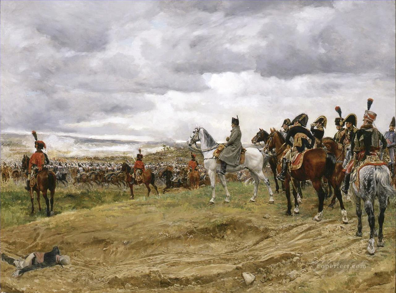 フリック・ピッツバーグ・アーネスト・メソニエの学術軍事戦争油絵